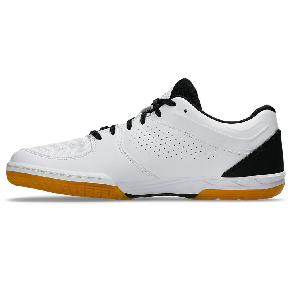 Asics ATTACK EXCOUNTER 2 Tischtennis-Schuhe 1073A002 Unisex Größe 104 cm 2E (Weiß schwarz) 23.5