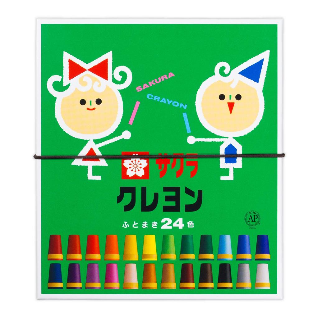 Sakura Craypas Crayon 24 Colors LY24R