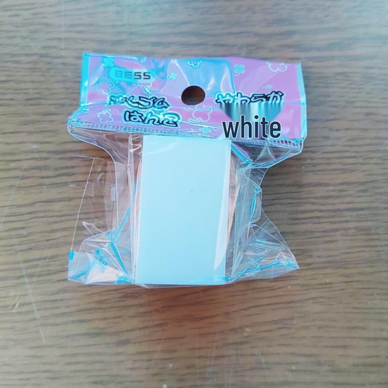 Hand-Carved Stamp Eraser Set with Color-Filled Core - Beginner-Friendly Peel-Off Eraser Brick Set