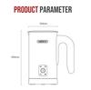 HiBREW 4 in 1 Milk Frother Frothing Foamer Fully automatic Milk Warmer Cold/Hot Latte Cappuccino Chocolate Protein powder M3A