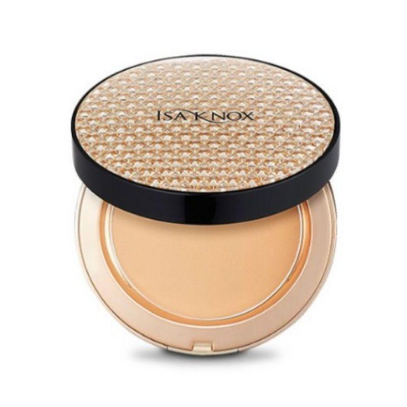 ISA KNOX Cover Supreme Rich Essence Two Way Pact 10g Korean Powder Foundation Smooth Coverage Makeup
