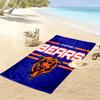 Chicago Bears Print Beach Towel, Large Soft Quick Dry Towel for Beach Camping Swimming