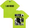 Rapper Playboi Carti I AM MUSIC Album Logo T-Shirts für Herren Harajuku Hip Hop Vintage T-Shirt Lässiger Komfort 100% Baumwolle T-Shirts