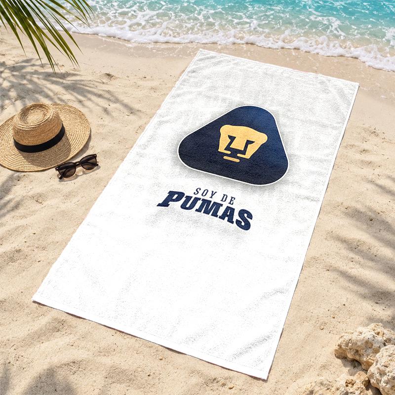 Club universidad nacional pumas Microfiber Beach Towel Quick Dry Sand Free Lightweight Beach Towels for Travel Swimming Camping