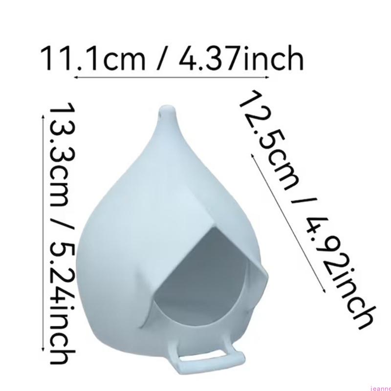 Plastic Hanging Bird Feeder For Outdoor Garden Yard Use Easy To Install And Clean Feeding Station for Various Wild Birds
