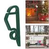 100pcs Christmas Lights Gutter Clips Reusable Waterproof Frostproof Plastic Gutter Clips String Light Hooks for Party  