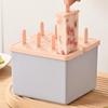 Popsicle/Sorbet Mold Food Grade Household Popsicle Making Frozen Ice Box Abrasive Tools with Lid Homemade Ice Cream Artifact