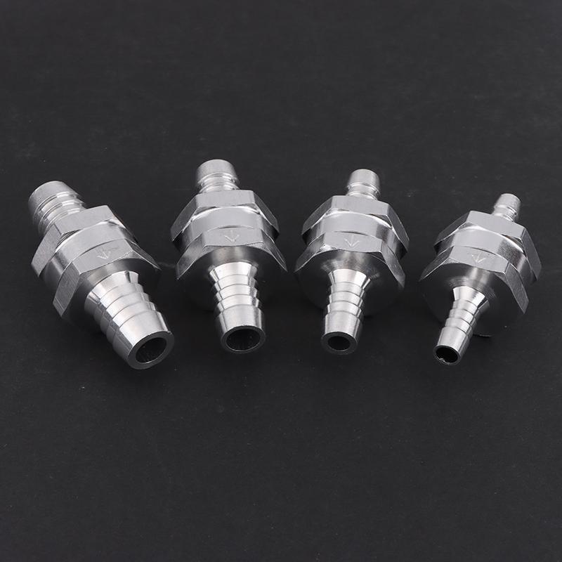 Aluminum Alloy Fuel One Way Check Valve Automotive One Way Valve High Temperature Resistant Gasoline Diesel Valve