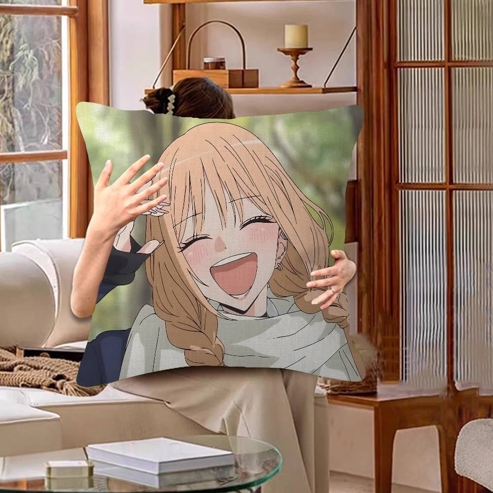 Můj Šaty Up Darling MMarin Kitagawa Polštář Dárky Domácí Kancelářský Nábytek Ložnice Pohovka Potah na Polštář do Auta pouzdro 45x45cm