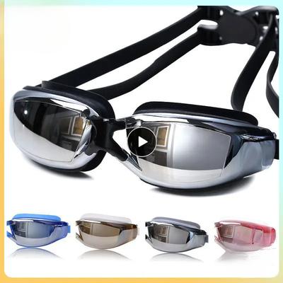 Swimming Glasses Man Women Anti Fog Professional Adults Waterproof Swim Pool Eyewear Adjustable Optical Diving Goggles