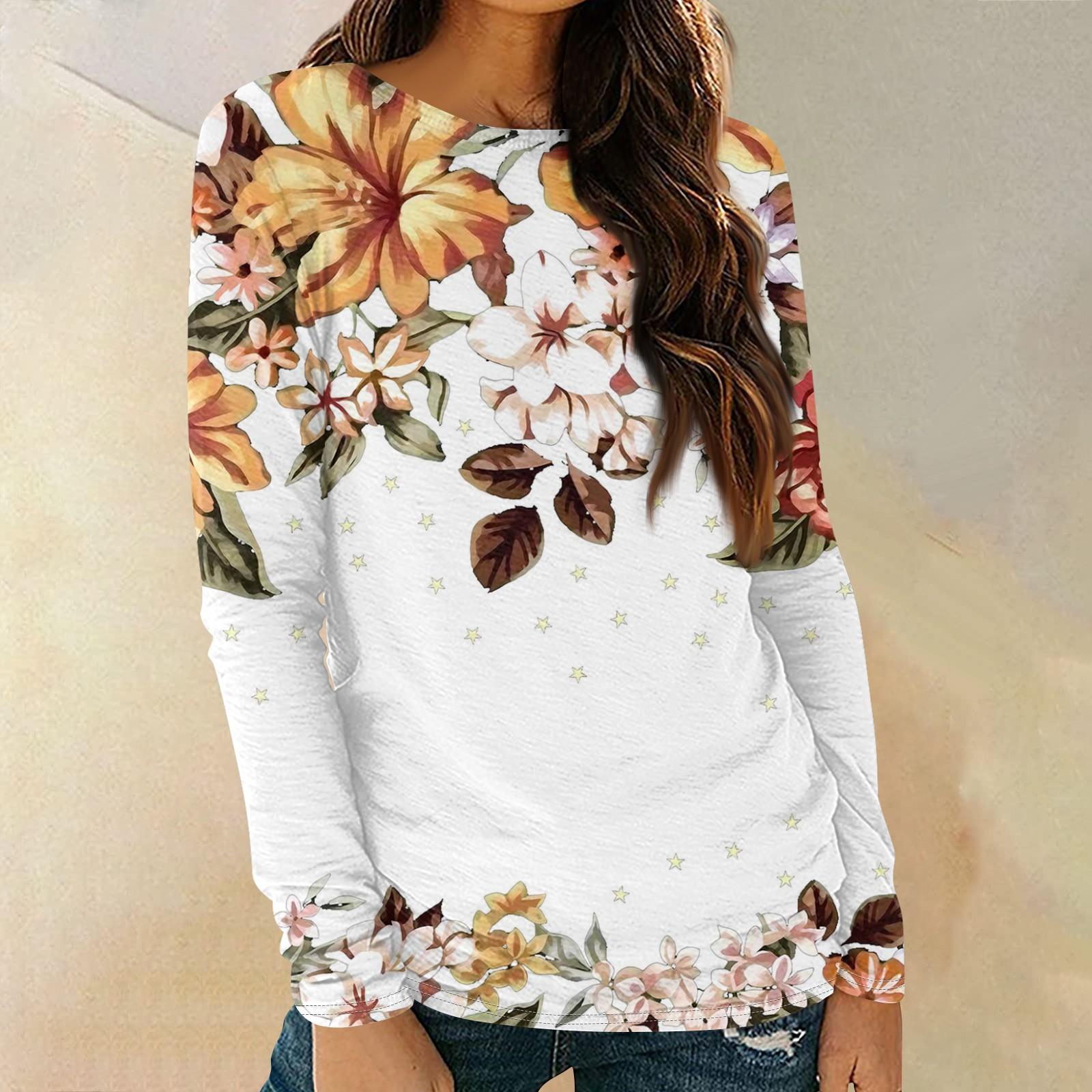 

Женские рубашки с длинным рукавом и круглым вырезом, базовая футболка, повседневный топ, модные осенние наряды, приталенные футболки XL белый