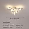 Cross-Border LED Creative Ceiling Light for Living Room & Bedroom - Modern, Simple, Acrylic Design