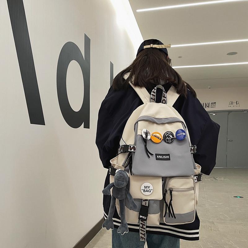 Backpack for Male Students Large-capacity Computer Travel Backpack for College Students