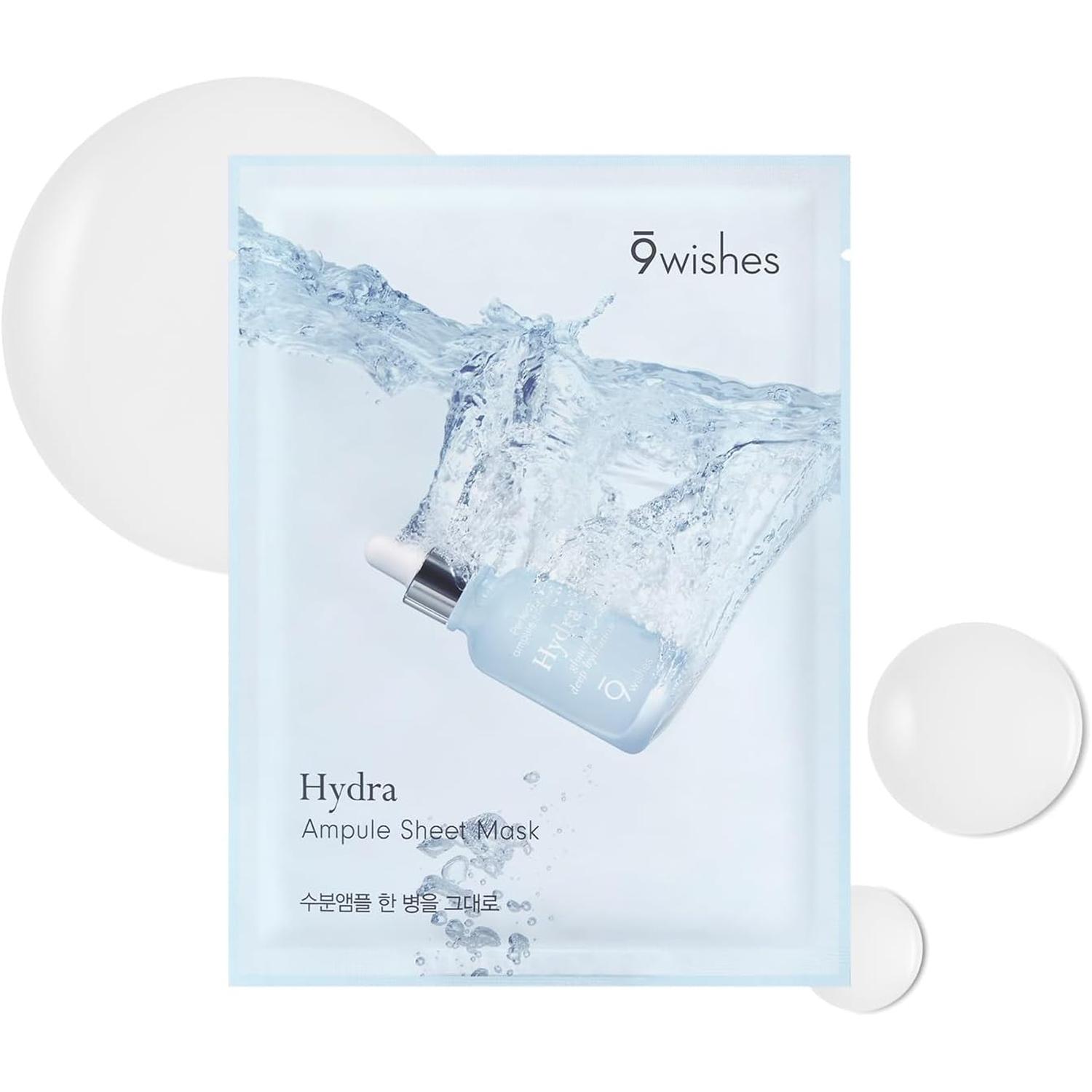 

[9wishes] Hydra Ampule Sheet Mask 25ml*5EA