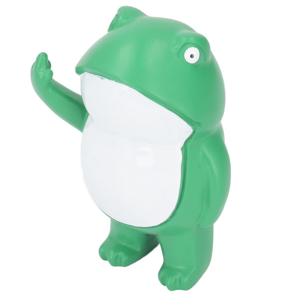 Frog Figurines Realistic Funny Cute Resin Rebellious Frog Statues for Desk Garden Decoration Gifts