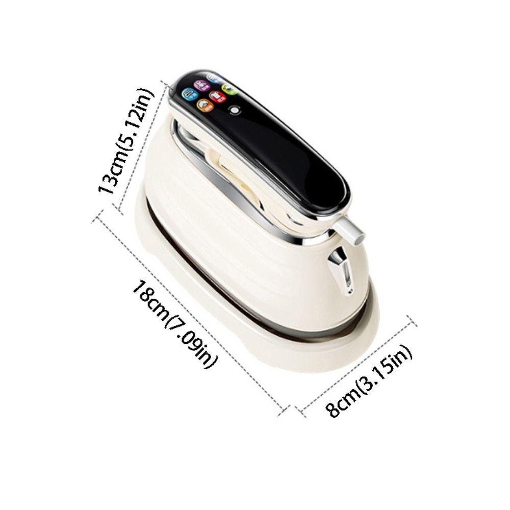 Handheld Steam Iron Portable Travel Steamer Iron 2-In-1 Steamer  For Clothes