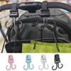 Electric Double Hook 360 Rotatable Stroller Hook New Clasp Loop Hanging Buckle  Baby Stroller