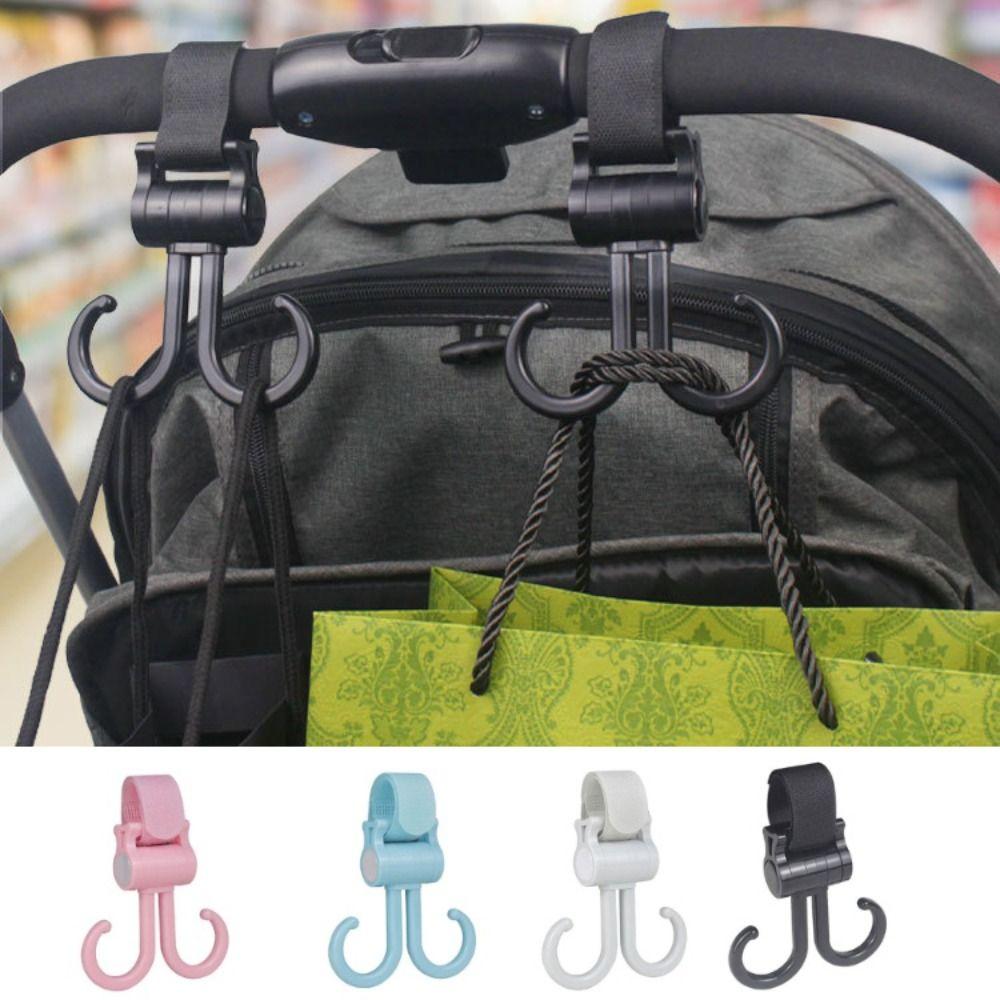 

Электрический крючок-органайзер, однотонный, крючок для детской коляски, новый, двойной крючок для электромобиля чёрный