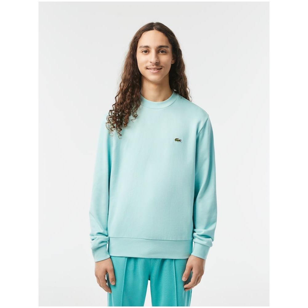 

LACOSTE Men s Basic Crewneck Sweatshirt SH2564 53G LGF Q2NSH2564 53GLGF