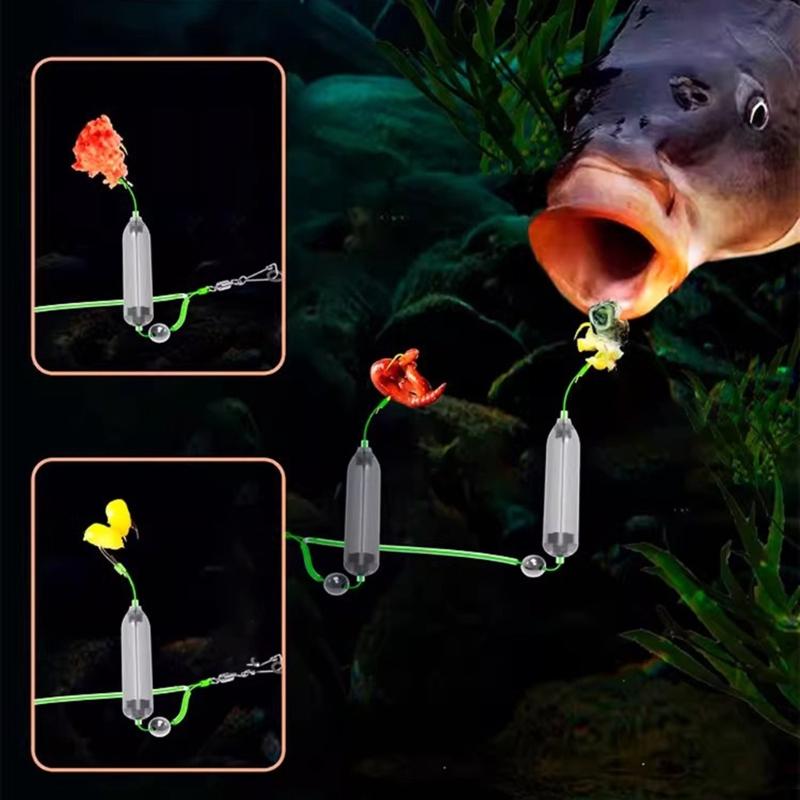 30pack Adjustable Floatation Hook Tube With Anti Current Optimizes Baits For Carps Anglers