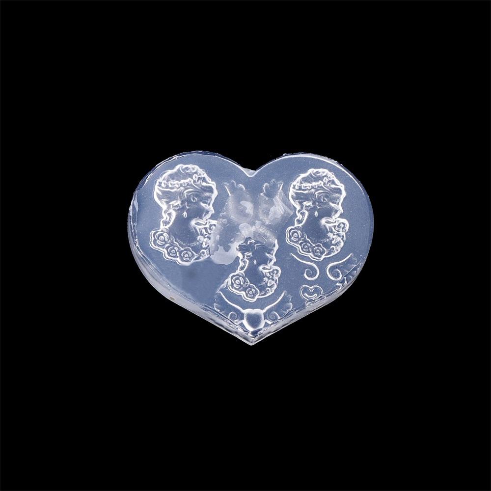 

3D Tiny Nail Art Silicone Mold Flowers Heart Skull Epoxy Resin Casting Molds for DIY Epoxy Resin Nail Art Crafts
