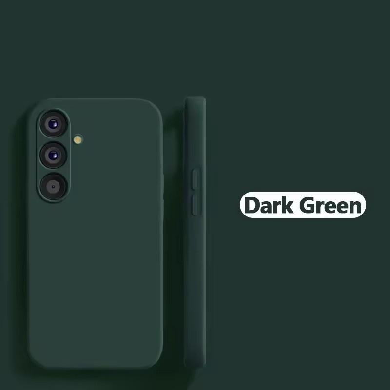 Kamerabeskyttelse Mykt Telefondeksel for Samsung Galaxy A05 A15 A25 A35 A55 5G Flytende Silikon Par-deksel A 15 4G A55 A25 Global