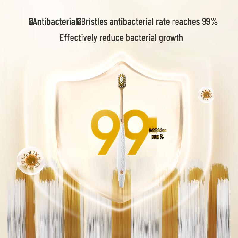 Jingdong Zhizao Pro Wide Head Soft Toothbrush (4-Pack)