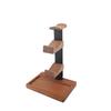 Gaming Controller Stand Headphone Holder Wood Metal Desktop Controller Headset Organizer for Game Room