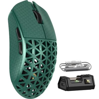 MAMBASNAKE M5Ultra Gaming 8K Carbon Fiber Wireless PAW3950MAX Nordic52840 8000Hz Polling Up To 42000 3 FPS Coiled Grip Tape Included Direct Approval