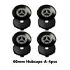 For Benz Car Logo Wheel Center Hub Cap Badge Emblem Sticker Accessories Exclusive AMG SPRINTER V CLASS VIANO W124 W203 W204 GXU0