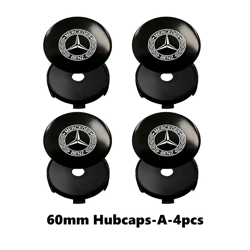 

For Benz Car Logo Wheel Center Hub Cap Badge Emblem Sticker Accessories Exclusive AMG SPRINTER V CLASS VIANO W124 W203 W204
