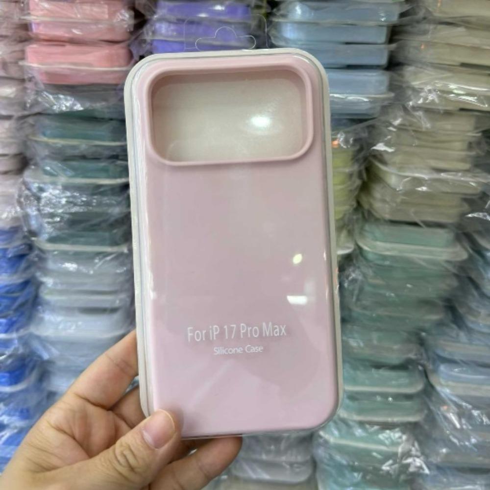 Carcasă Oficială din Silicon Lichid cu Textură de Piele în Culori Macaron pentru IPhone 17E Pro Max Air 16E 15 14 13 12 Protecție Buton Foto Husă Completă Anti-Cădere