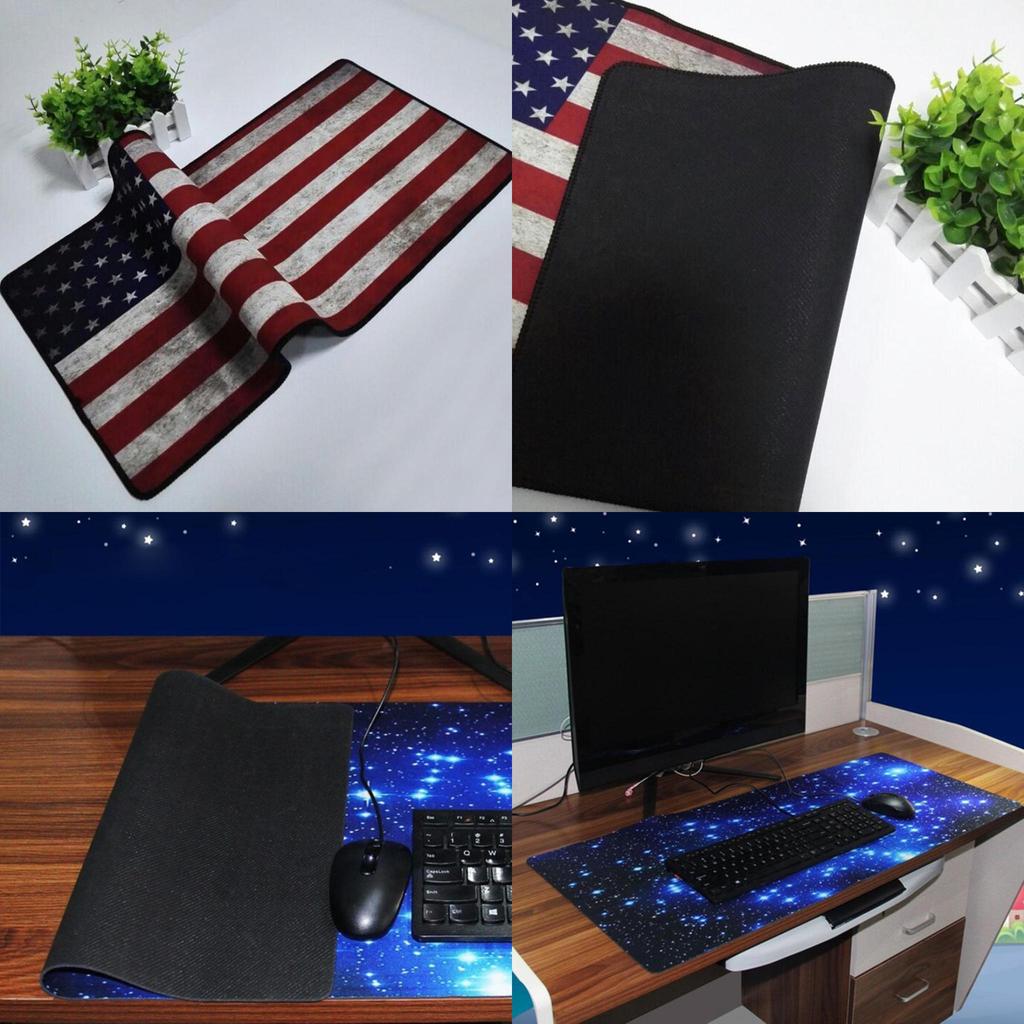 Galaxy Pattern Anti-slip Laptop Computer Gaming Mouse Pad For Ultimate Comfort