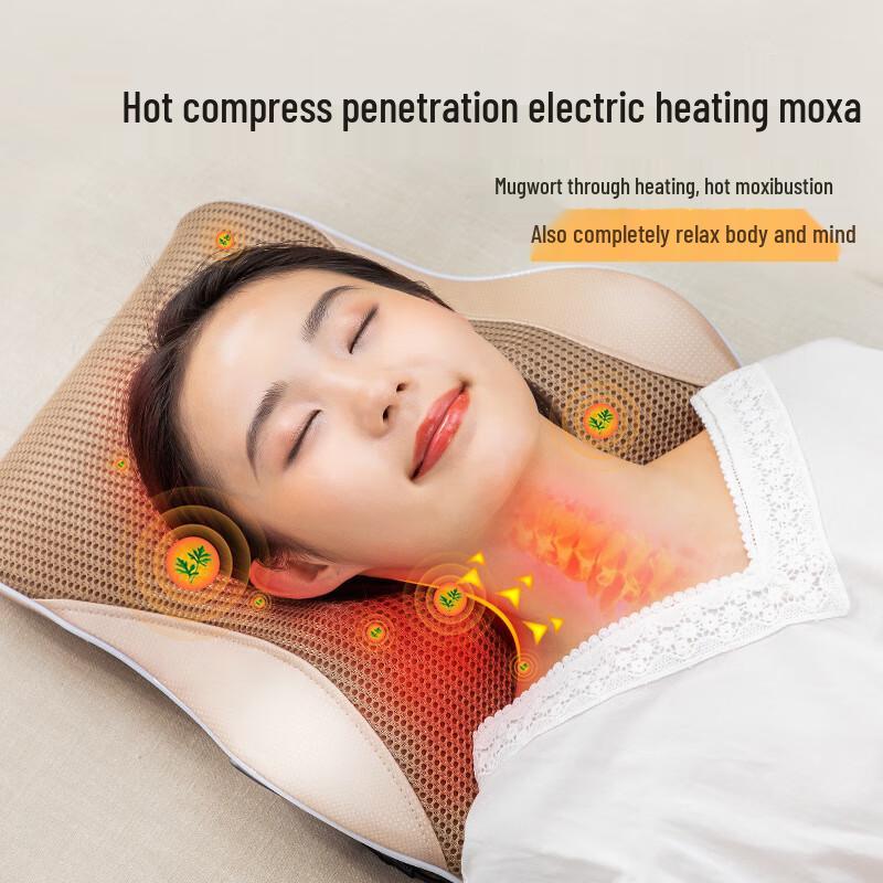 Kangzuo Electric Lumbar & Neck Massage Cushion