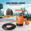 Submersible Utility Pump Sump Pump 320W 1585 GPH 23 Ft Head Water Pump