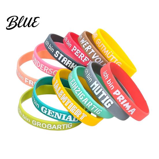 Bulk Party Bag Fillers 12Pcs Motivational Message Bracelet Inspirational Saying