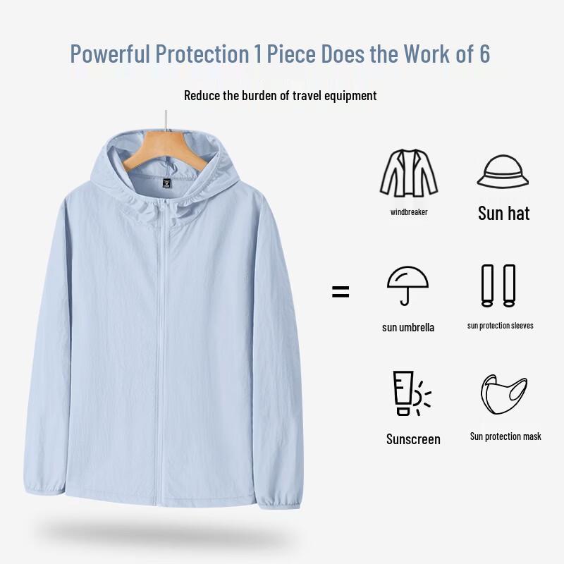 Jeanswest Men's Lightweight Quick-Dry UV Protection Jacket