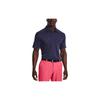 Under Armour Polo Shirts Men's Dark Blue Polo Collar Moderate Straight Fit 1378673-410