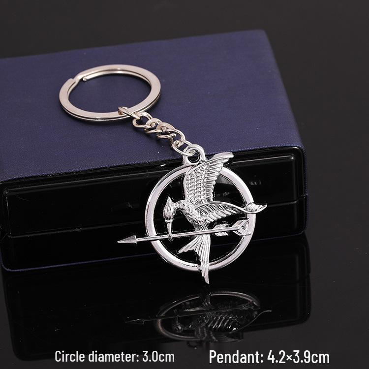 European & American Rock Guitar Keychain: Hip Hop Drip Oil Alloy Pendant Charm for Women's Bags