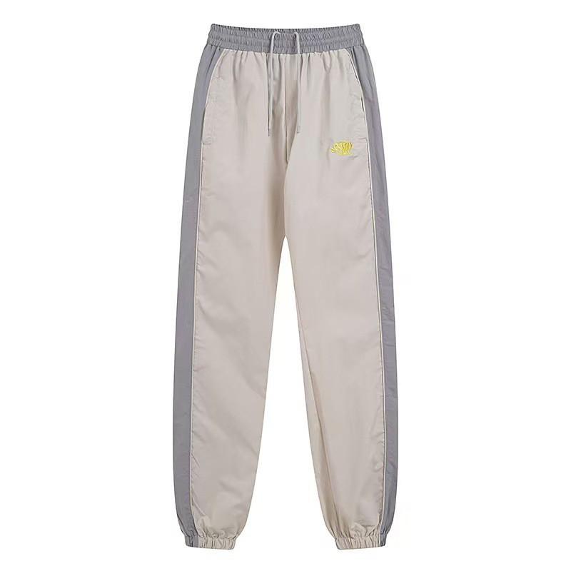 Completo da uomo Streetwear con felpa e pantaloni jogger, casual, vestibilità larga, in cotone, tuta sportiva