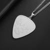 Wind Heart Shape Guitar Fashion Jewelry Pendant Necklace