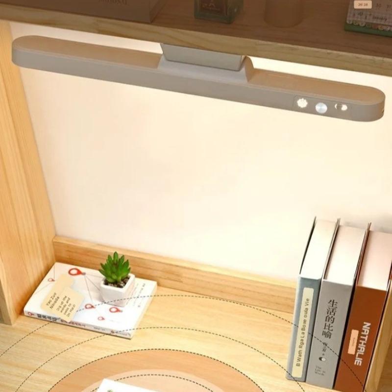 Remote LED Desk Lamp Magnetic Hanging Night Light USB Rechargeable Table Lamp 3 Colors Reading Light For Cabinet Closet Wardrobe