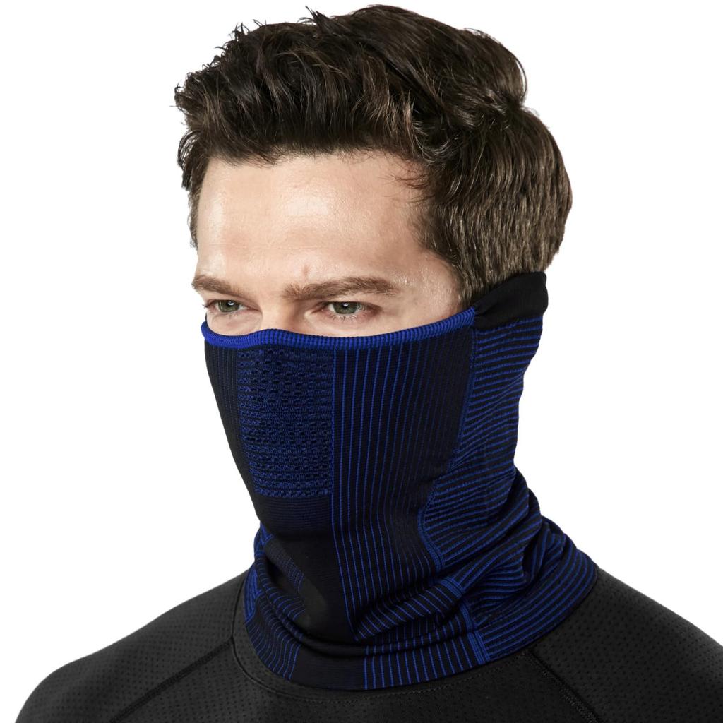 Tesla Face Single Face Face Sports Washable Neck Warmer One Size Fits Most Mask, Cover, Guard, Scarf, Warm, Lightweight, [UV Protection,