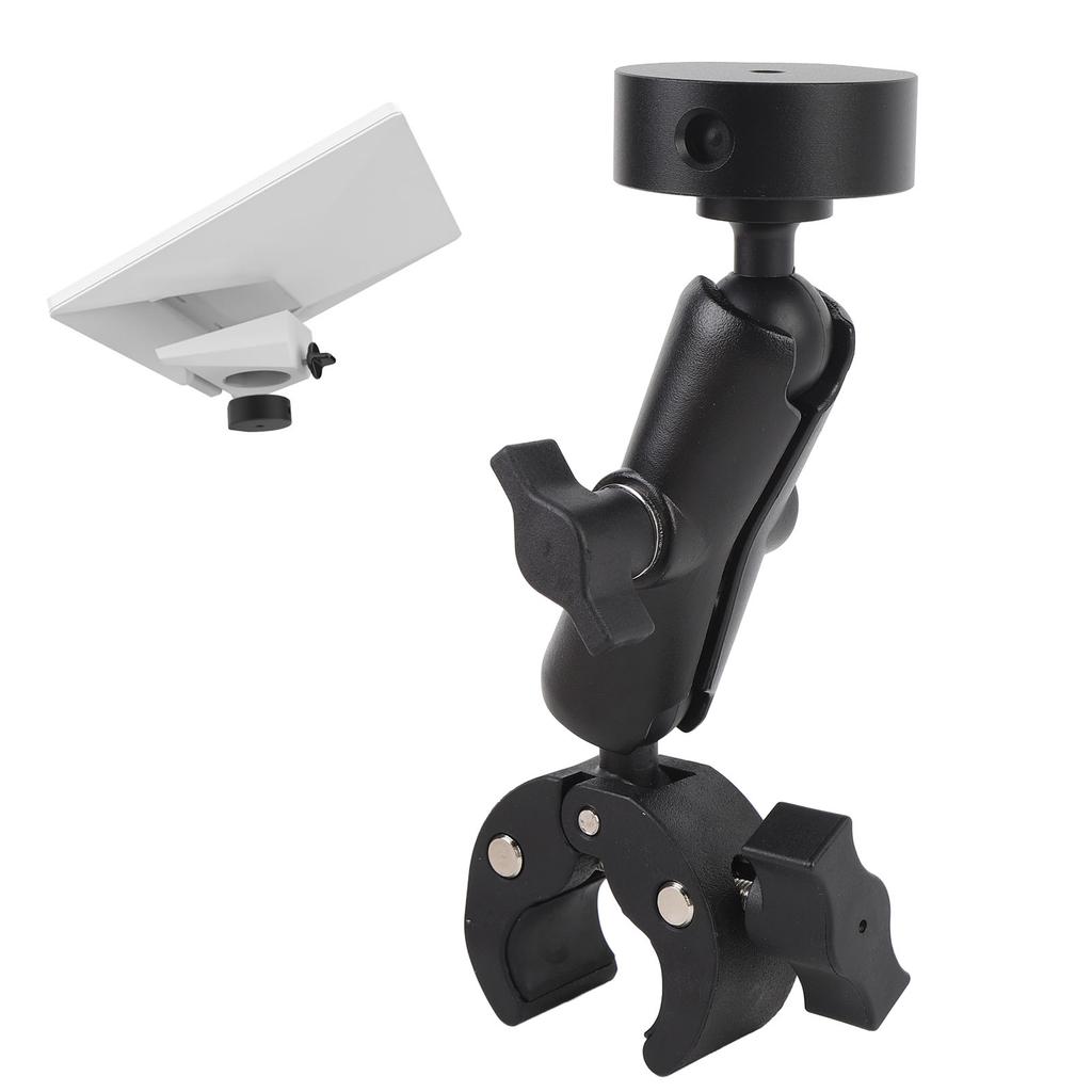 Adjustable Clamp Mount for Mini Aluminum Alloy ABS Secure Clamping Dish Antenna Pole Clamp Bracket