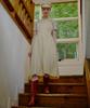 ETMON Back Point Ring Strap Dress Vanilla Yellow