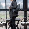 Tote Bag for Small Business Mother and Child Premium Simple Tote 5 Large Business B606 [TsujiYa] Men, Leather, Bag, Bag, Briefcase, Bag, Pockets,