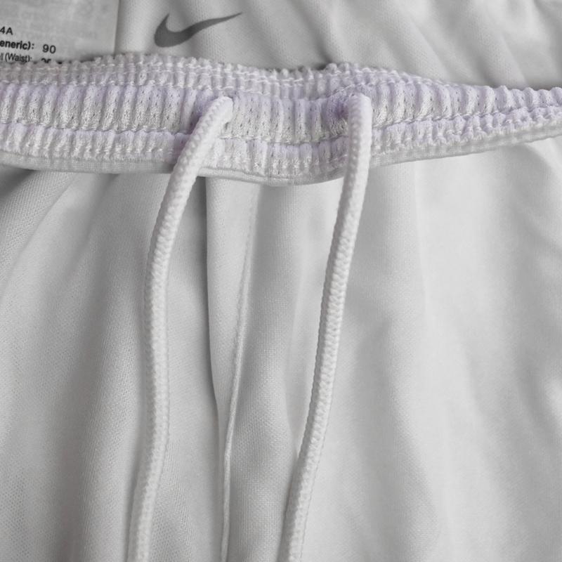 Nike Logo Print Solid Color Elastic Waist Straight Casual Shorts Men Bottoms White BV6856-103
