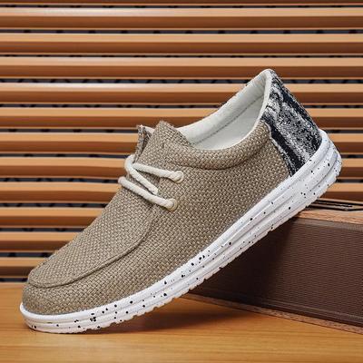 Herrenschuhe Herbst Neue Stoff Freizeitschuhe Mode Trend Komfort Rutschfest Leichtgewicht Skateboard Schuhe Zapatillas De Hombre