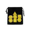 7Pcs DND Dice Set with Drawstring Bag Great for Dungeons and Dragons Role Playing Table Game Accessories for DND RPG Board Game