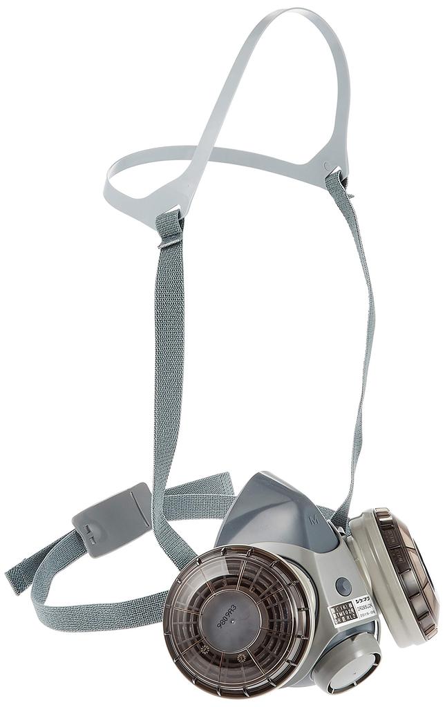 Shigematsu Replaceable Dust Silicone DR28SU2K Two U2K (Shigematsu Manufacturing) Mask, Rubber, Medium, (Includes Filters)